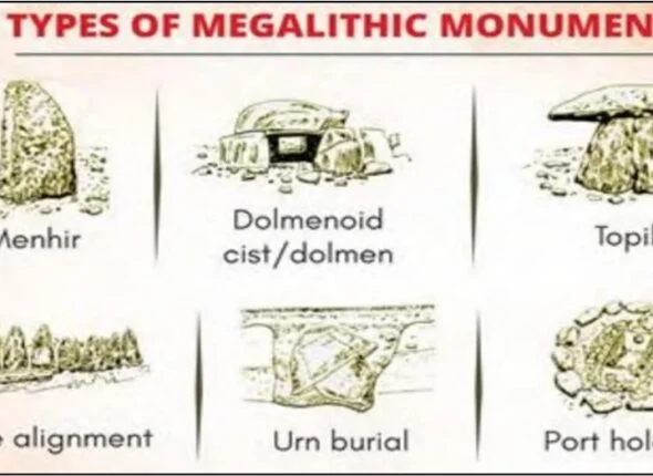 Megalithic burial site at Amoor